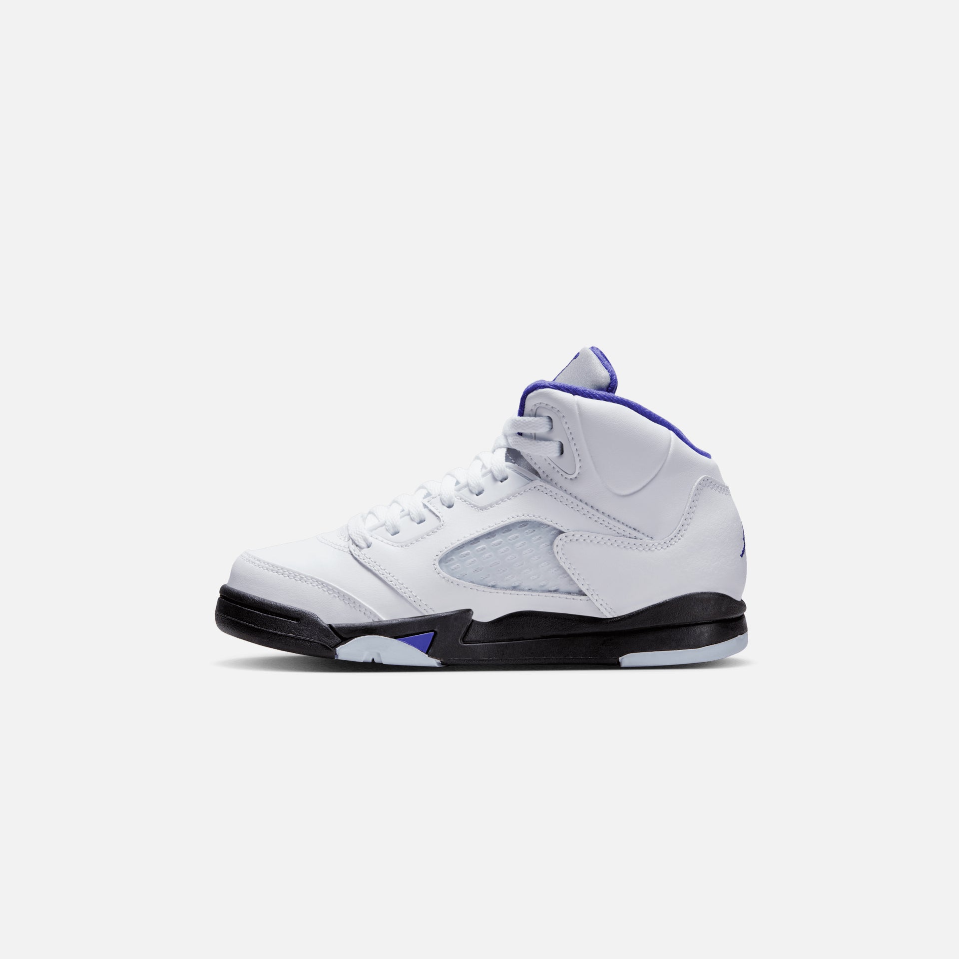 Nike Pre-School Air Jordan 5 Retro - White / Dark Concord / Black