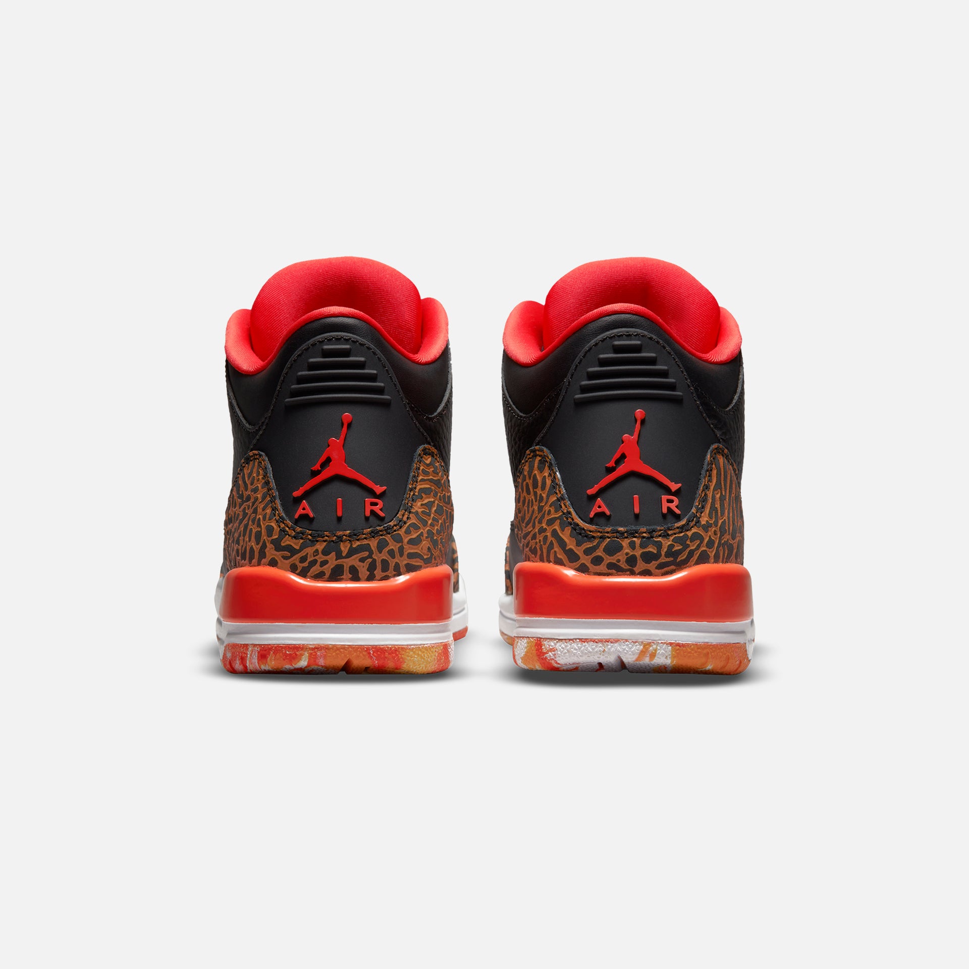 Jordan GS Air Jordan 3 Retro - Black / Team Orange / Kumquat White