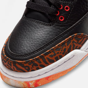 Nike GS Air Jordan 3 Retro - Black / Team Orange / Kumquat White