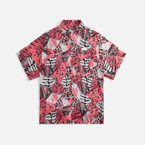 4S Designs Wide Camp Shirt - Pink / Grey