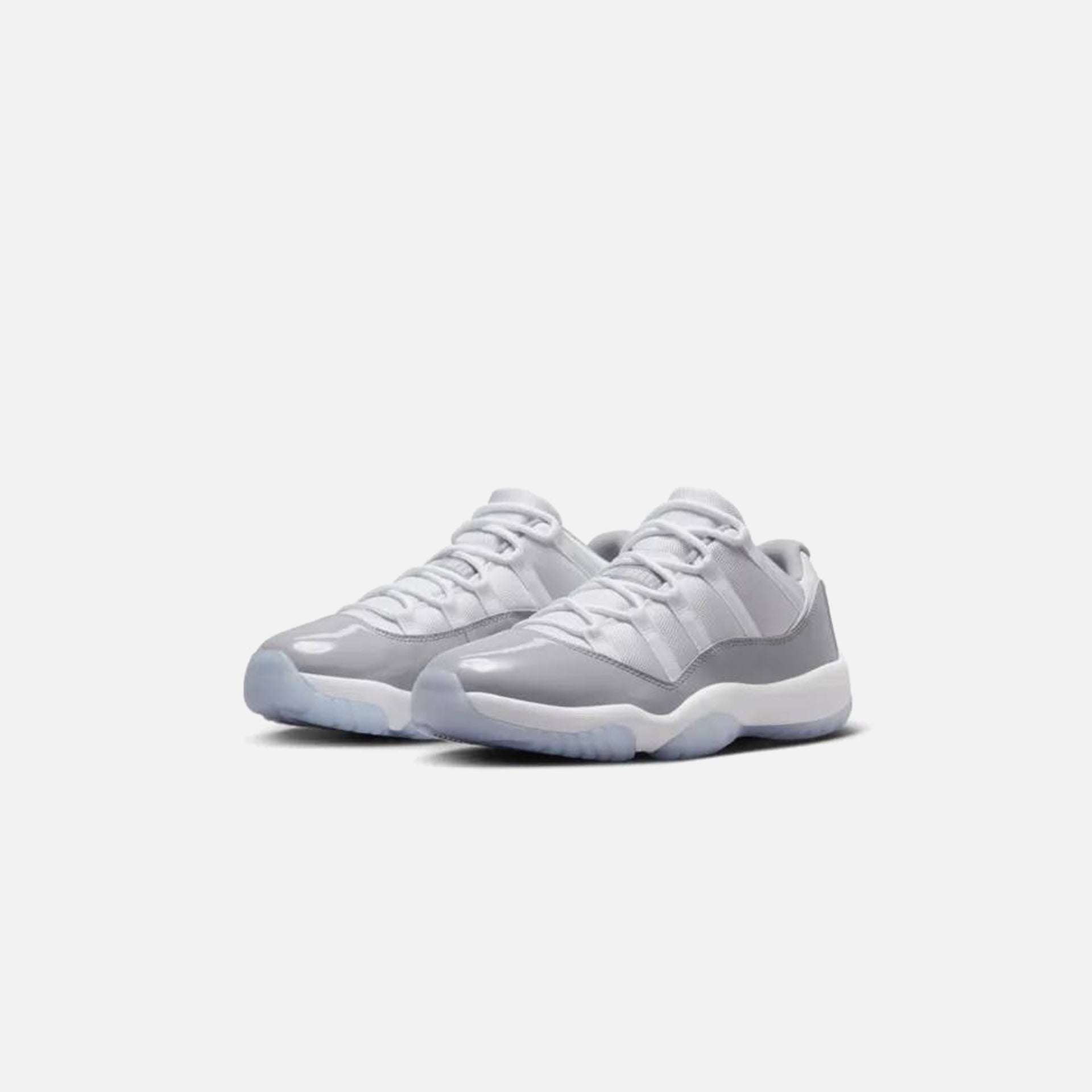 Jordan Grade School Air Jordan 11 Retro Low - White / Cement Grey / University Blue