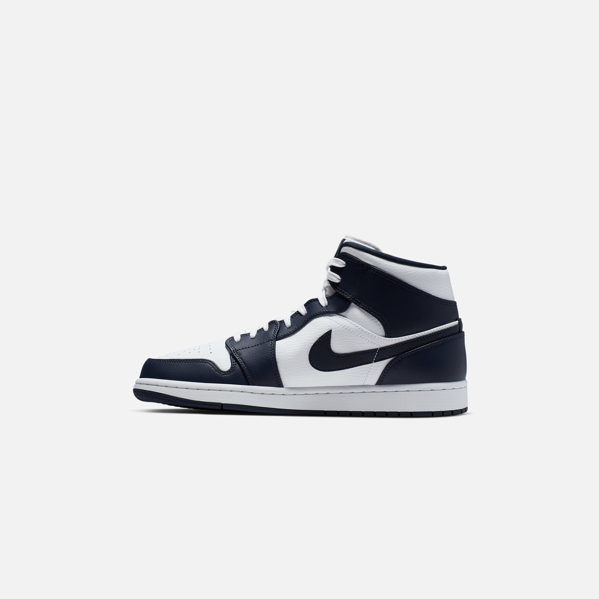 Nike WMNS Air Jordan 1 Mid - White / Metallic Gold / Obsidian