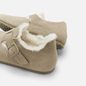 Kith for Birkenstock London Shearling - Faded Khaki – Kith Europe