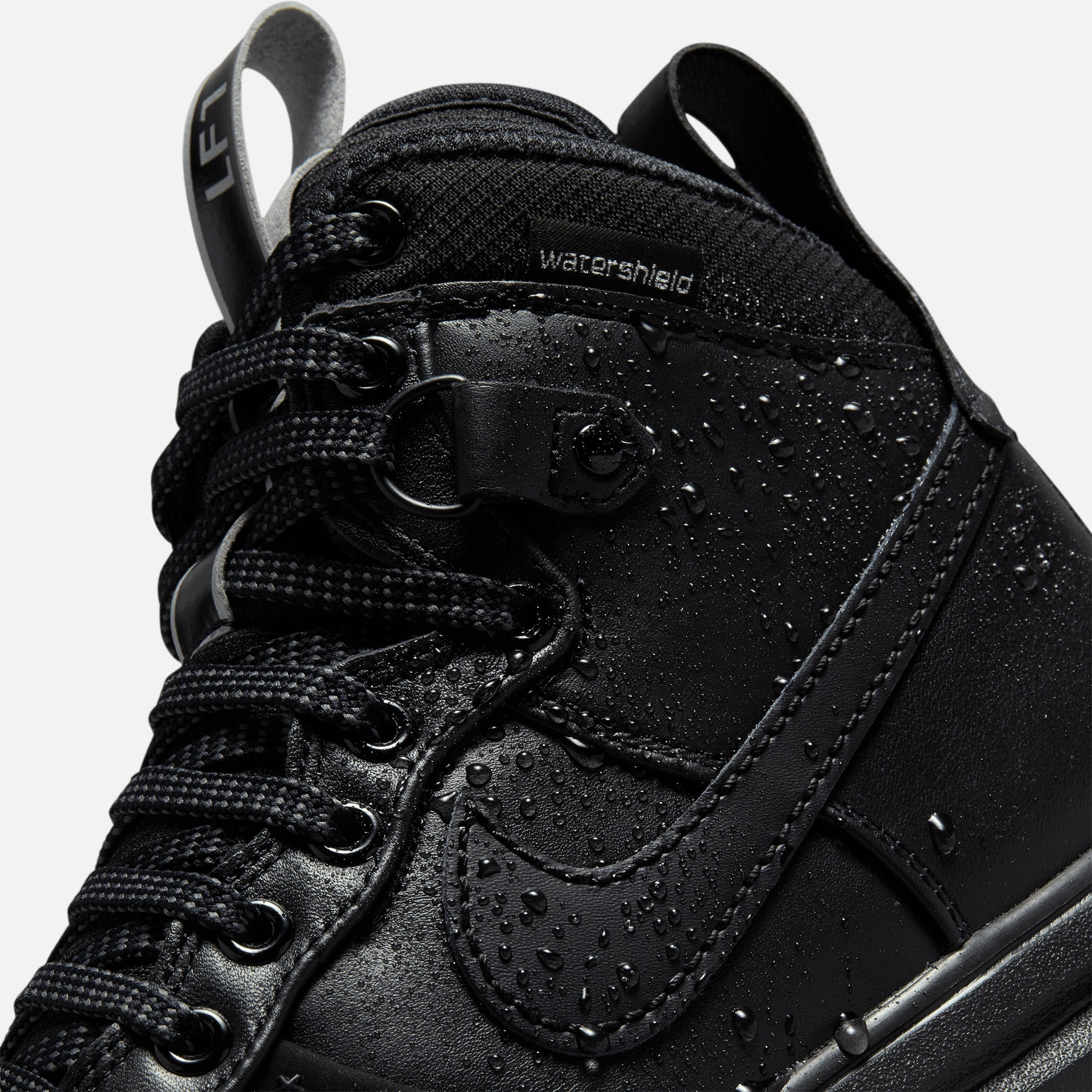 Nike Lunar Force 1 - Black / Metallic Silver / Anthracite