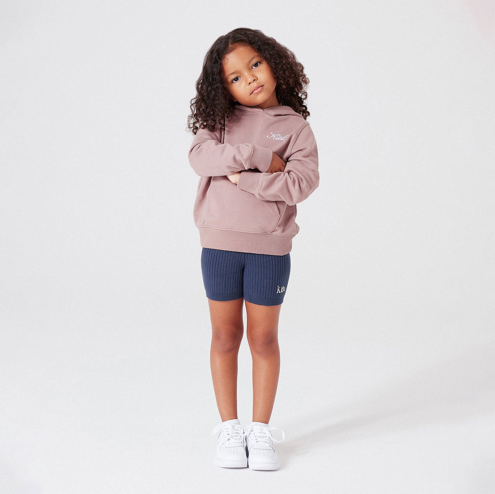 Kith Kids Classic Williams Hoodie - Dusty Mauve