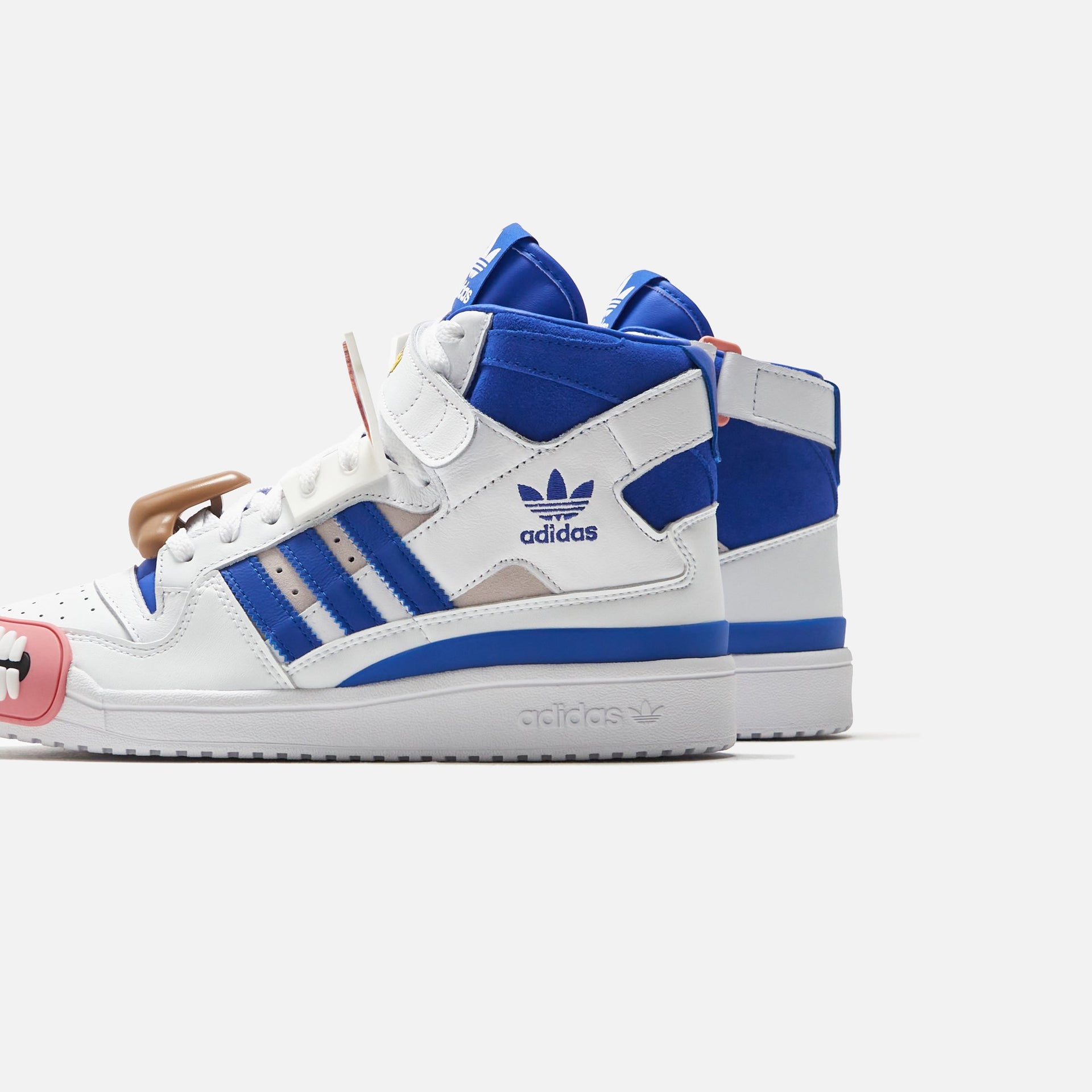 adidas Consortium x Kerwin Frost Forum Hi Humanchives - White / Bold Blue / Yellow