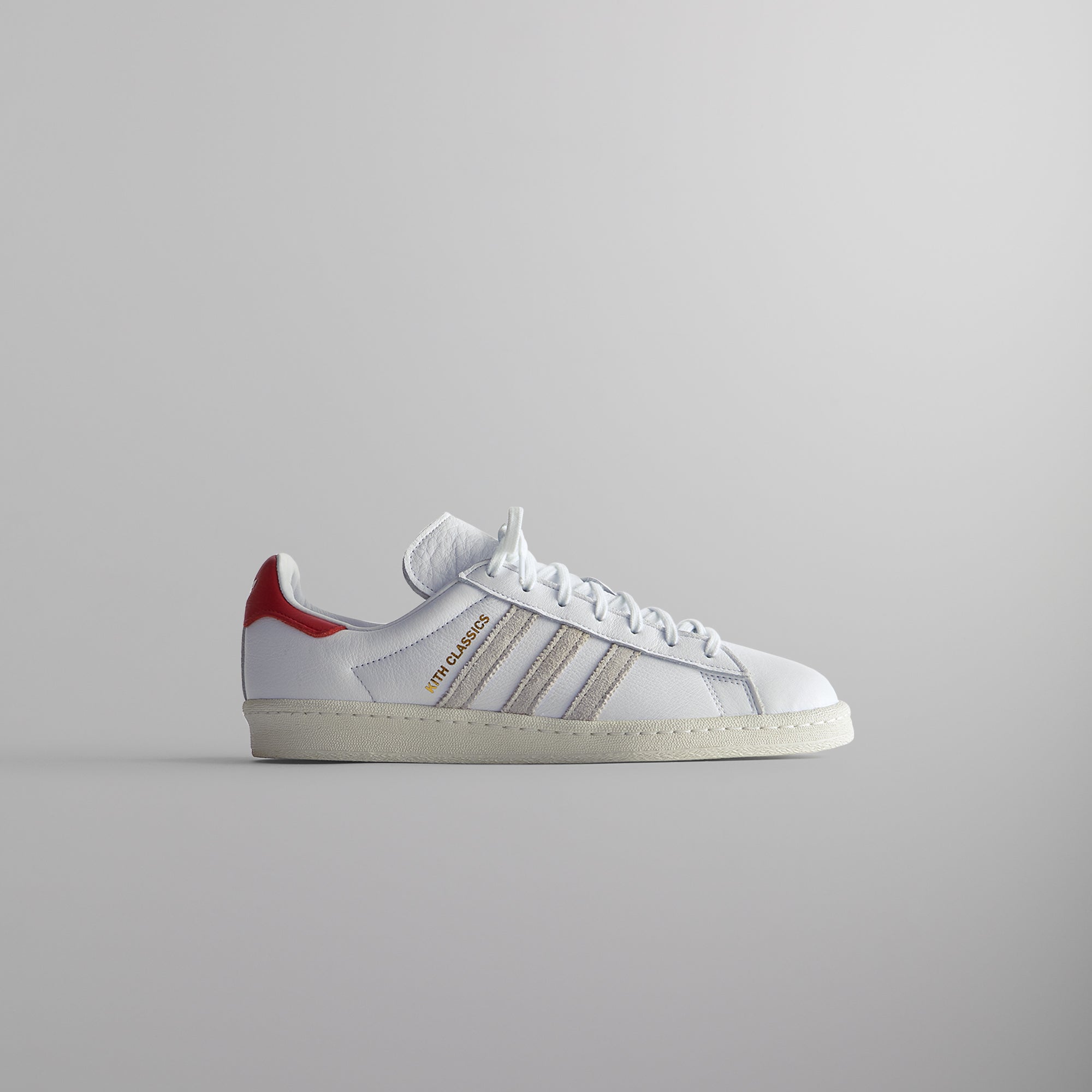 Kith Classics for adidas Originals Campus 80s - White / Red – Kith ...