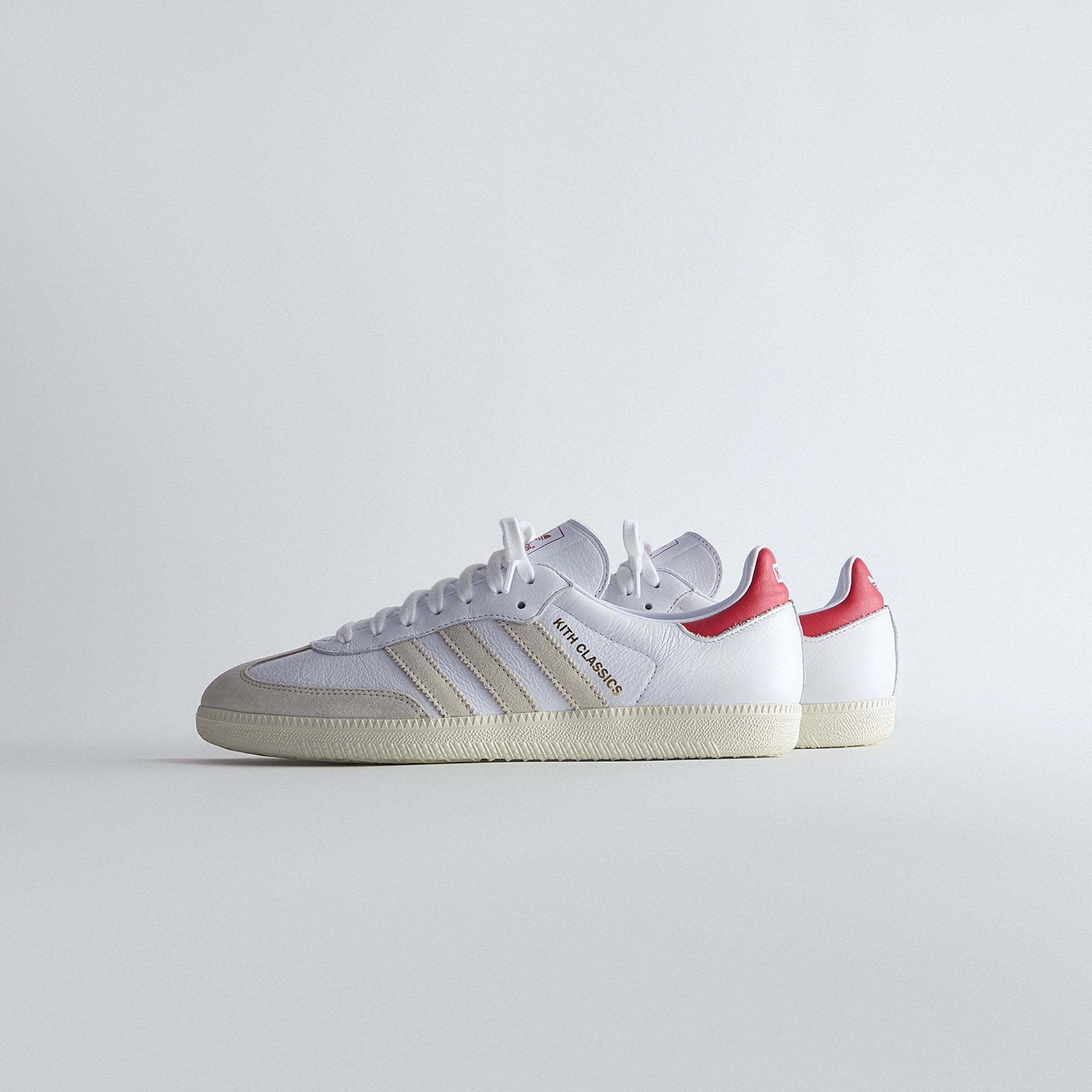 Kith for adidas Samba - White / Red