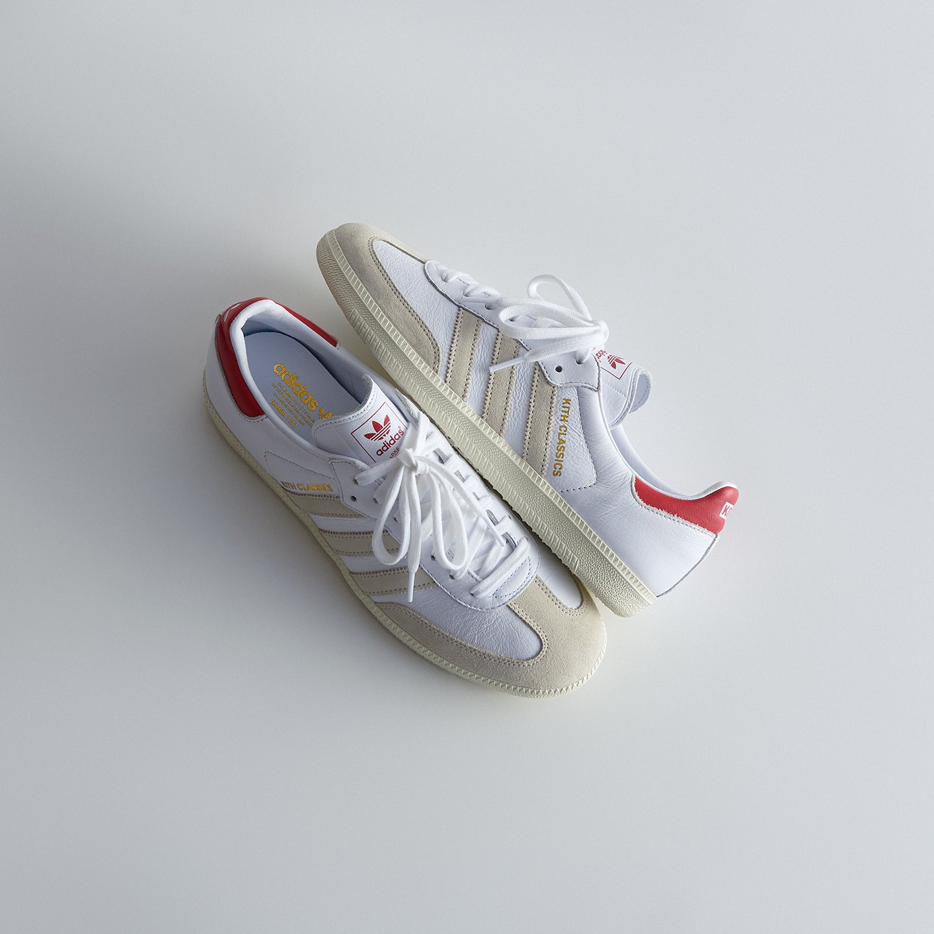 Kith for adidas Samba - White / Red