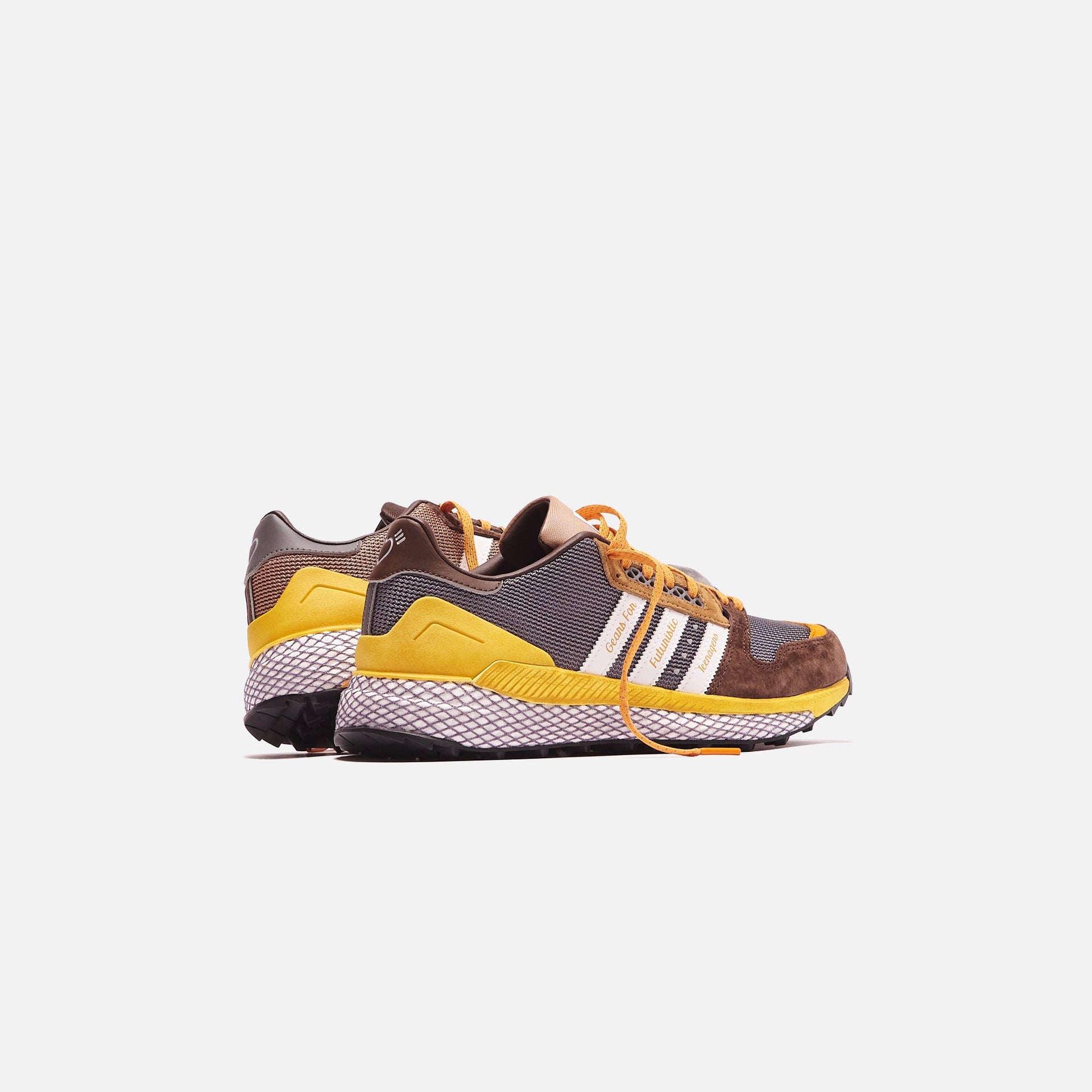 adidas Consortium x Human Made Questar - Cardboard / Footwear White / Grey four