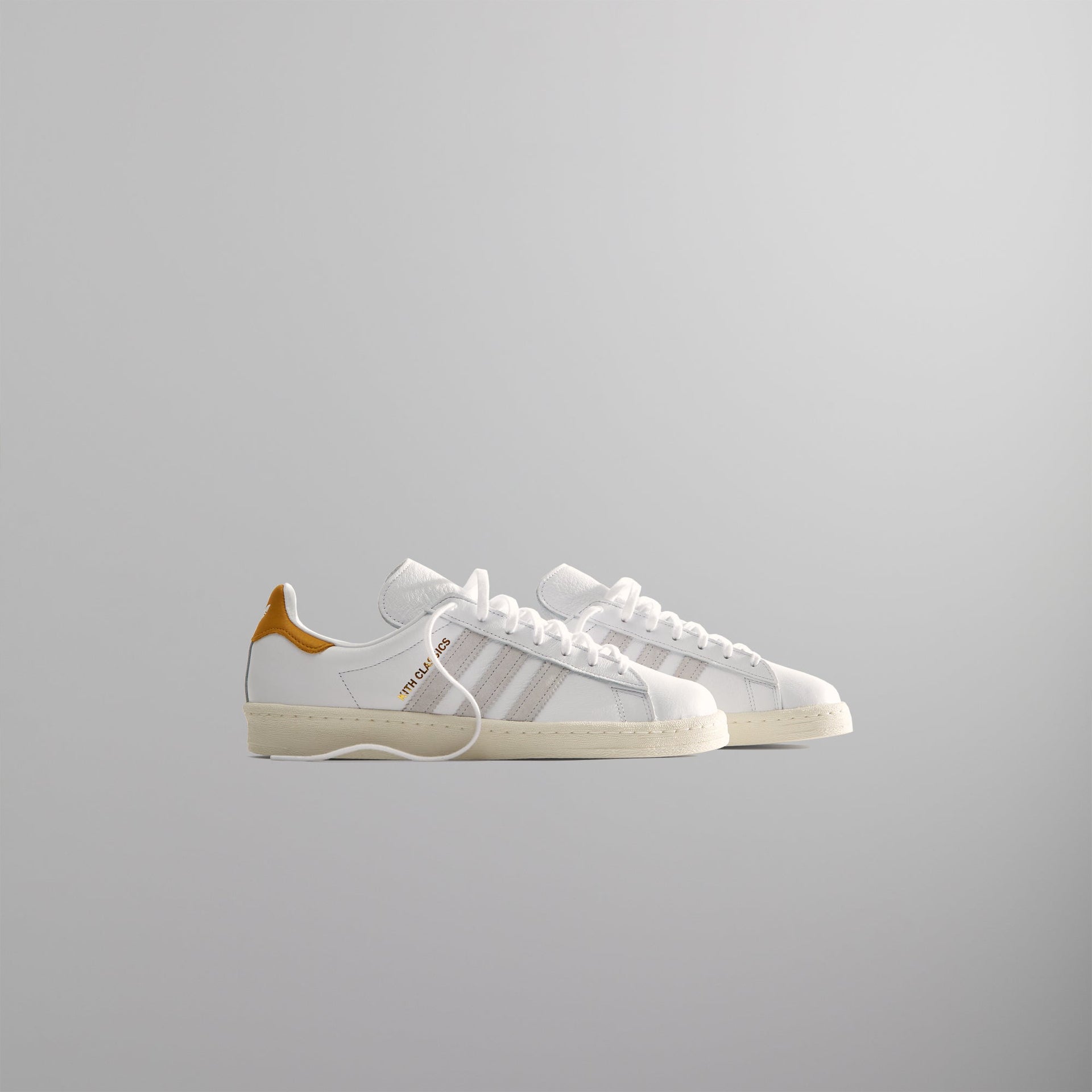 Kith Classics for adidas Originals Campus 80s - Footwear White / Off W Kith Europe Kith Classics for adidas Originals Campus 80s - Footwear White / Off W Kith Europe