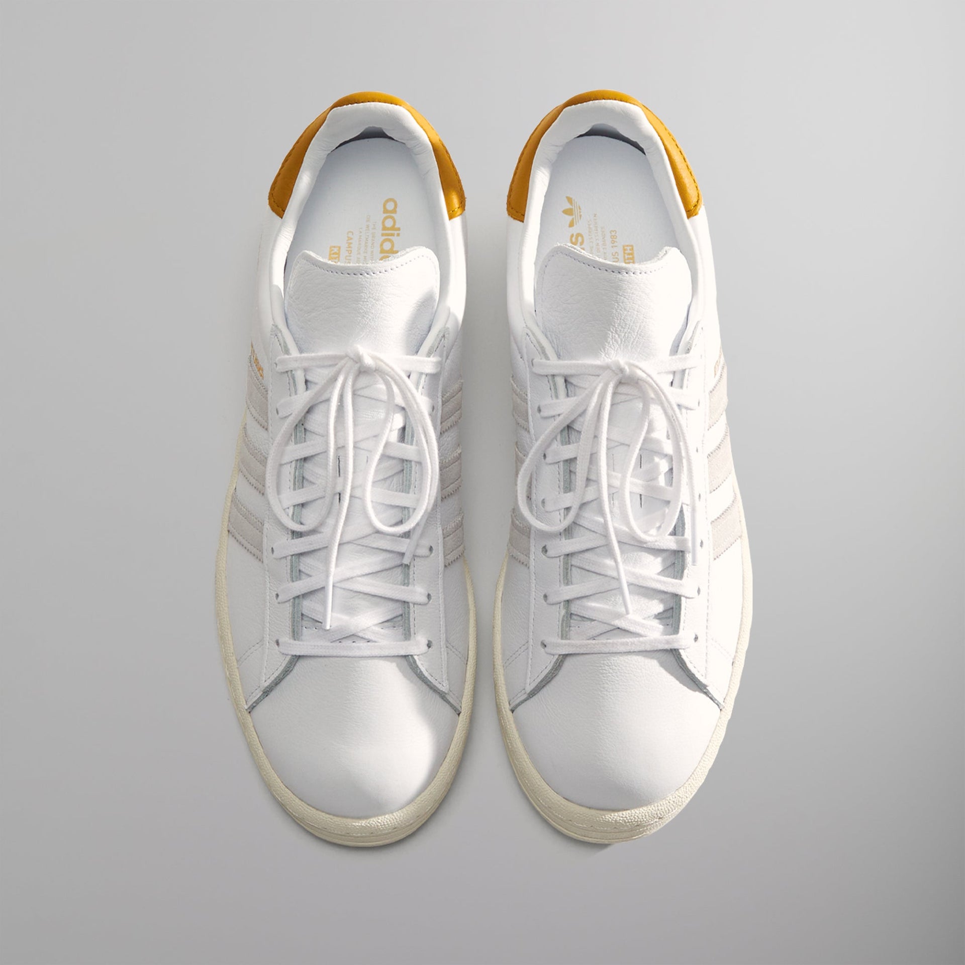 Kith Classics for adidas Originals Campus 80s - Footwear White / Off W Kith Europe Kith Classics for adidas Originals Campus 80s - Footwear White / Off W Kith Europe
