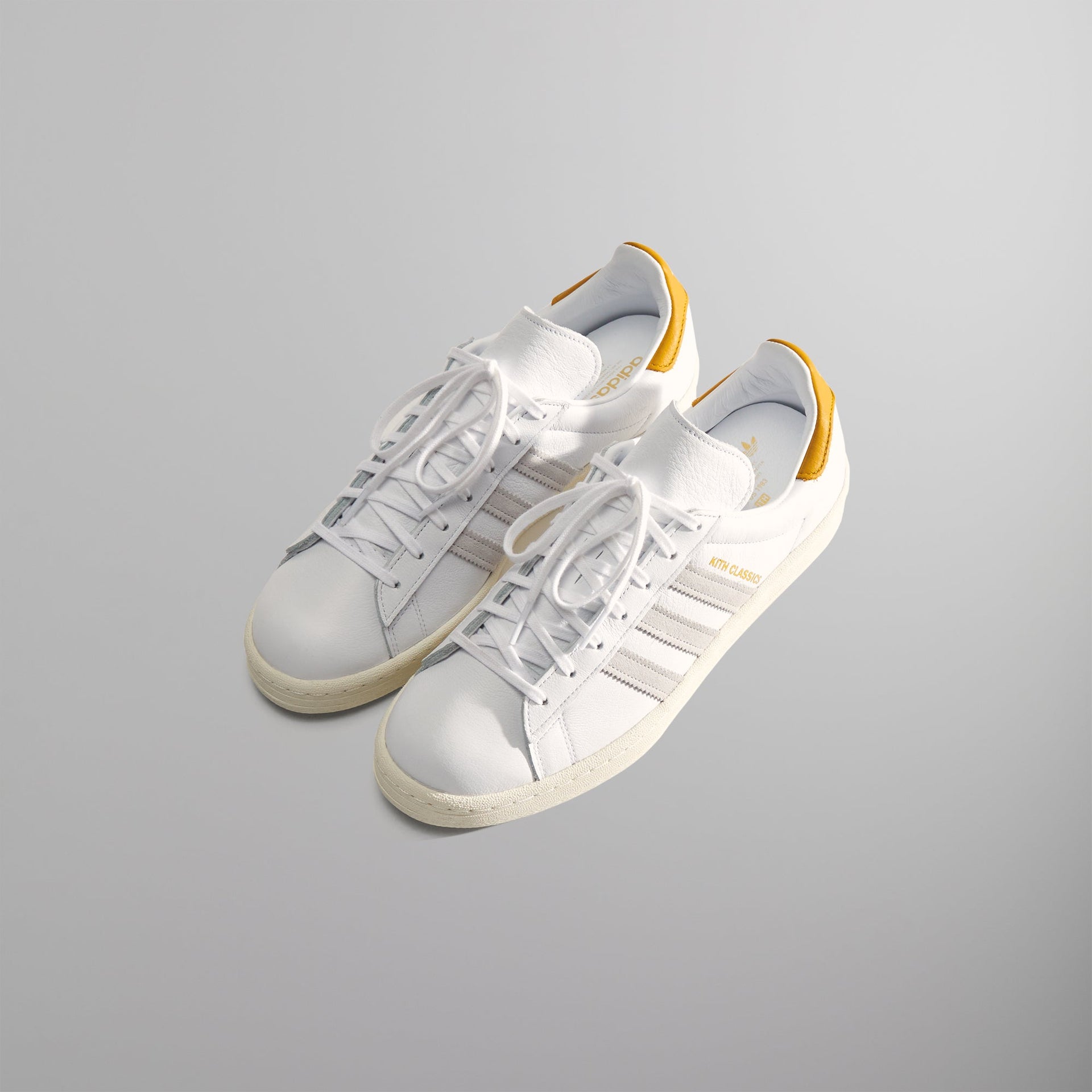 Kith Classics for adidas Originals Campus 80s - Footwear White / Off W Kith Europe Kith Classics for adidas Originals Campus 80s - Footwear White / Off W Kith Europe