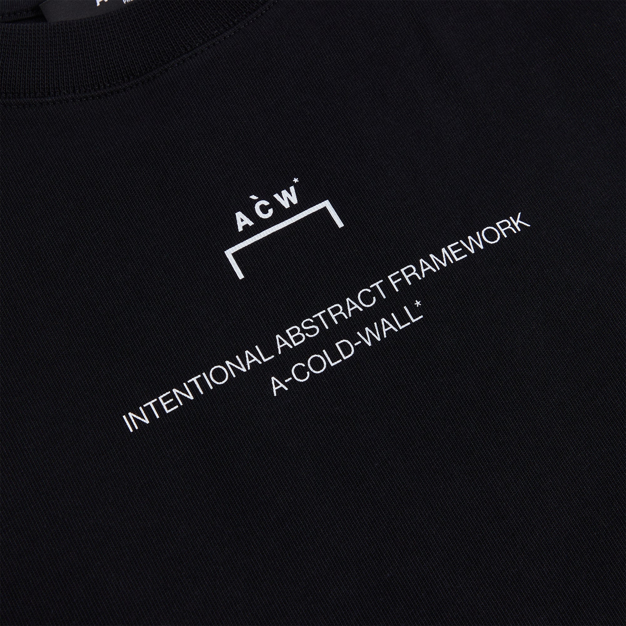 A-Cold-Wall* Brutalist Tee - Black – Kith Europe