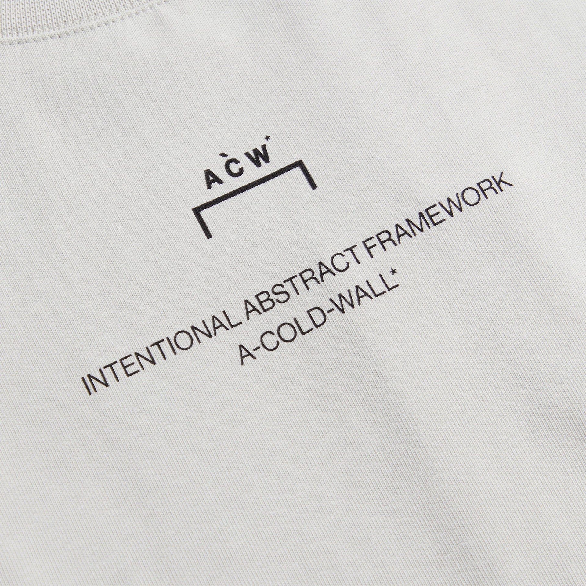 A-Cold-Wall* Brutalist Tee - Bone