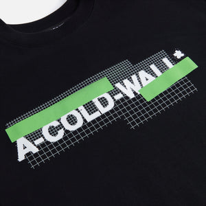 A-Cold-Wall* Grid Logo Tee - Black