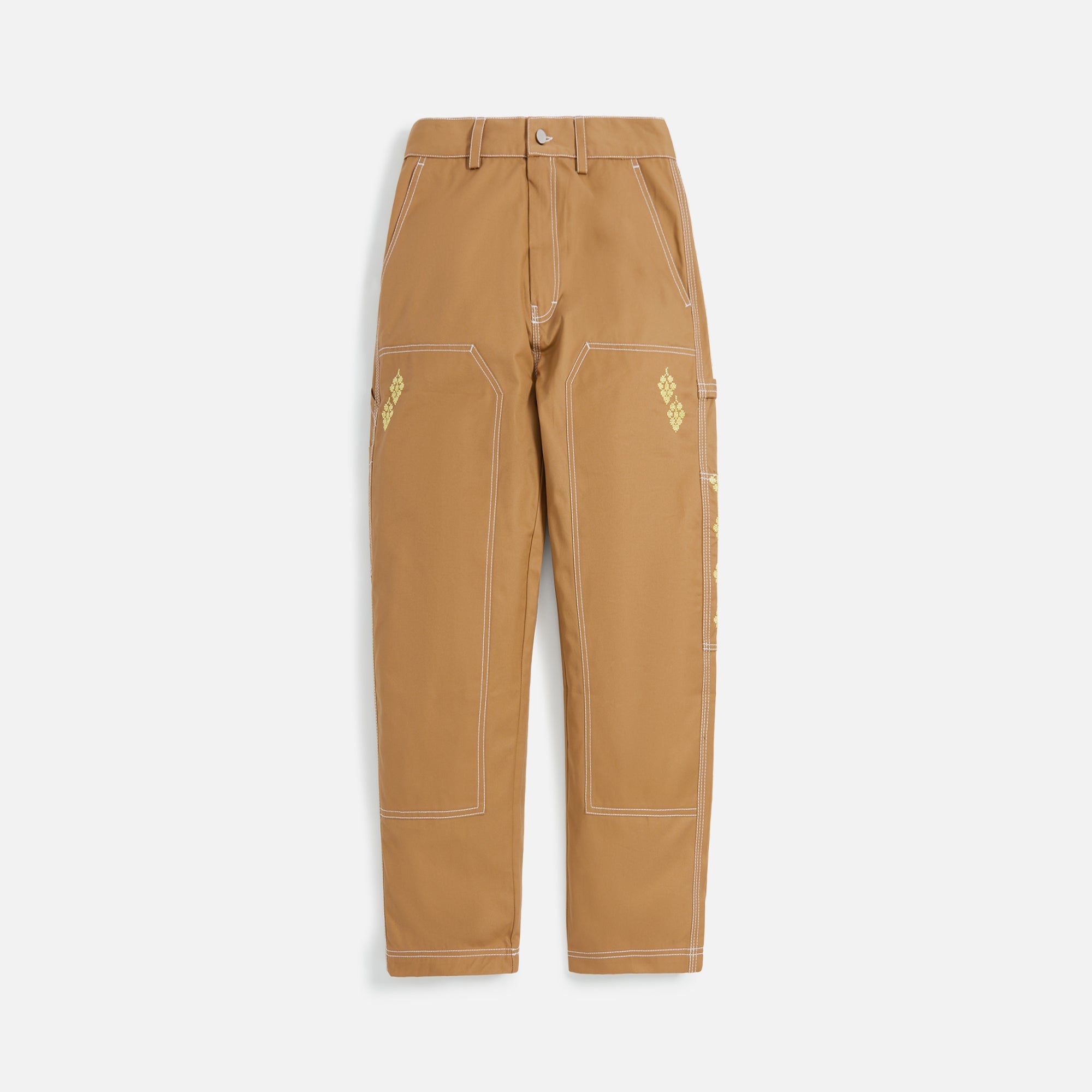 Adish Eanab Cotton Double Knee Pant - Camel – Kith Europe