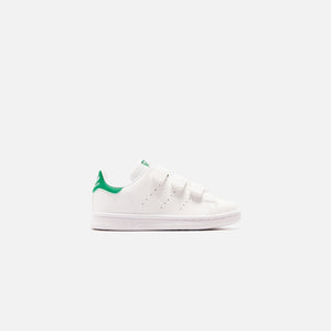 adidas Kids Stan Smith CF C - Footwear White / Green