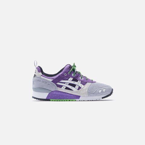 Asics x Sneaker Freaker x Atmos Gel-Lyte III - Sheet Rock / Gentry Purple