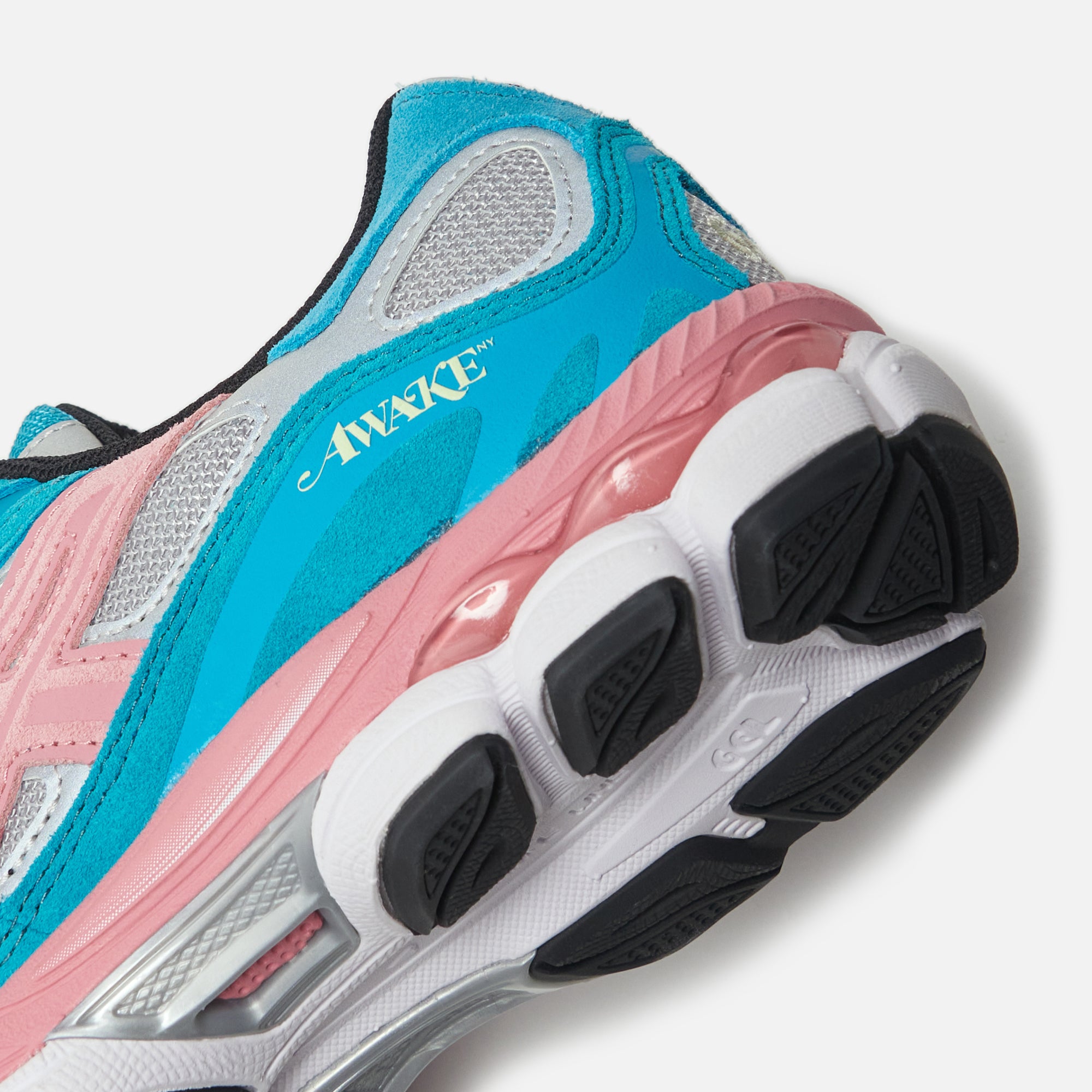 Asics x AWAKE NY Gel-NYC - Pure Silver / Green / Blue Slate – Kith