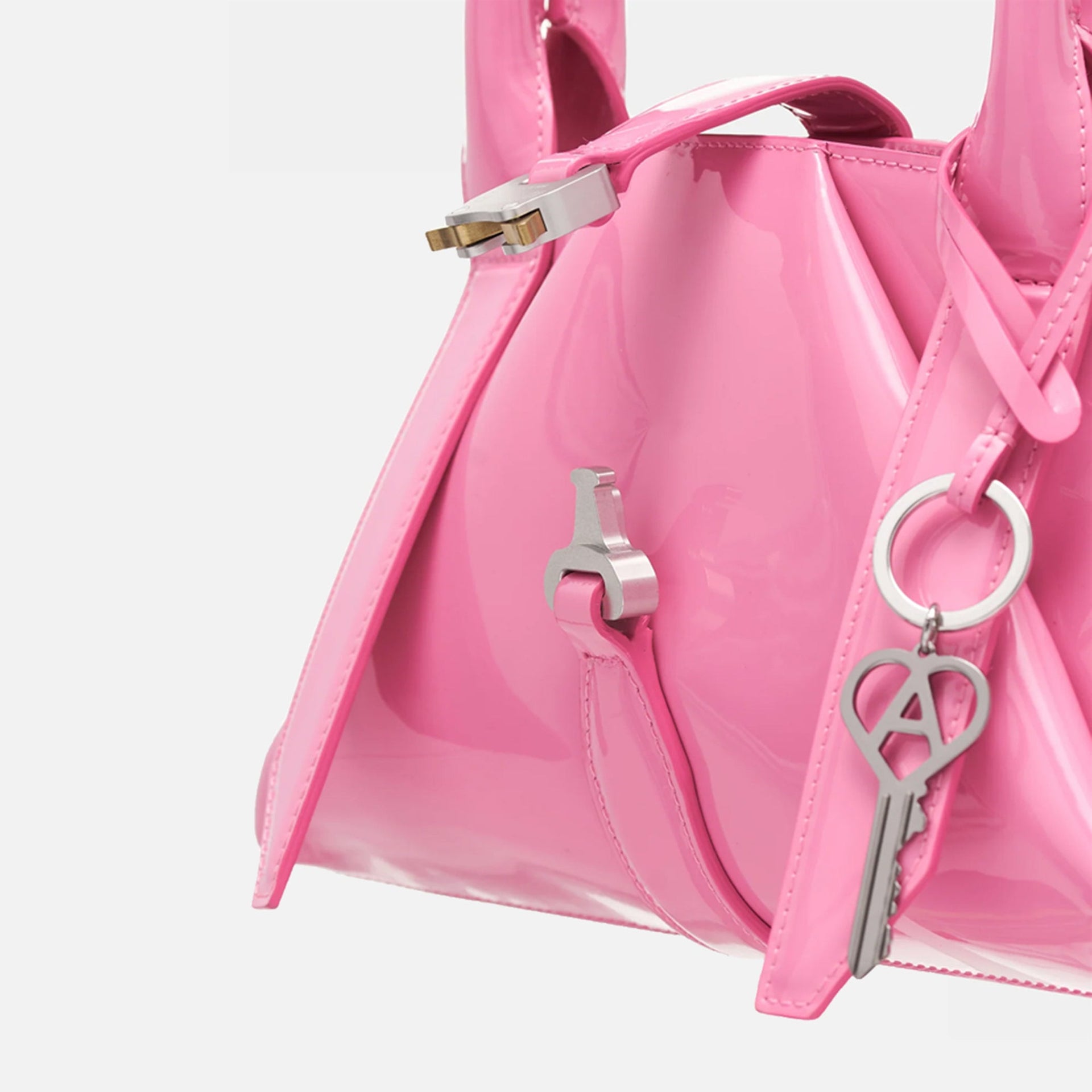 1017 ALYX 9SM Alba Bag with Charm - Pink