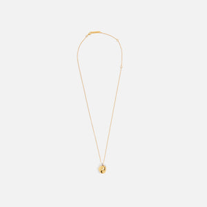 Ambush Apple Charm Necklace - Gold