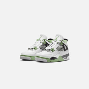 Jordan WMNS Air Jordan 4 Retro - White / Seafoam / Dark Ash / Neutral Grey