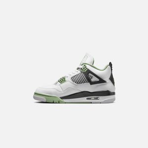 Jordan WMNS Air Jordan 4 Retro - White / Seafoam / Dark Ash / Neutral Grey