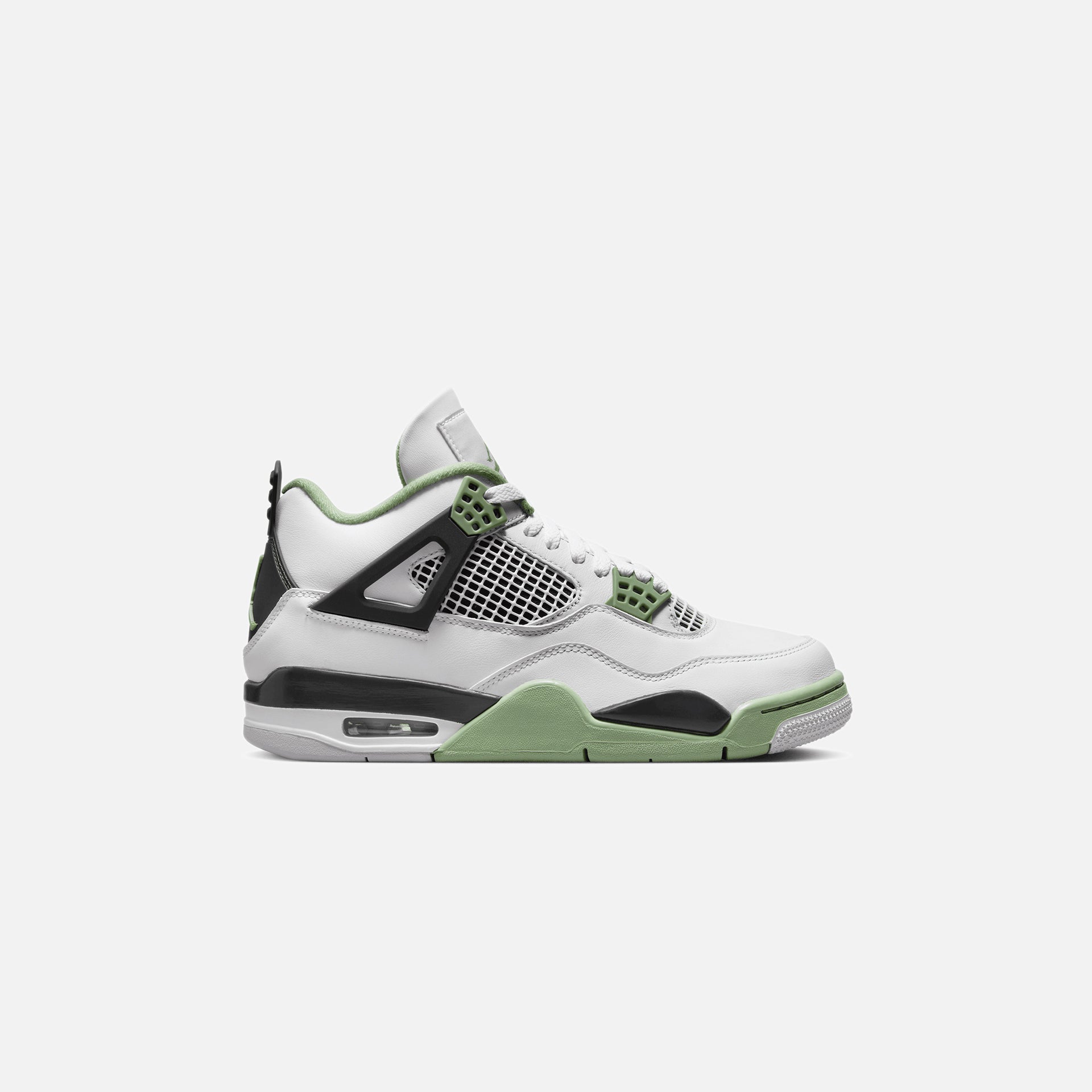 Jordan WMNS Air Jordan 4 Retro - White / Seafoam / Dark Ash / Neutral Grey