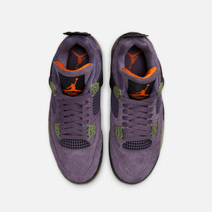 Nike WMNS Air Jordan 4 Retro - Canyon Purple / Safety Orange