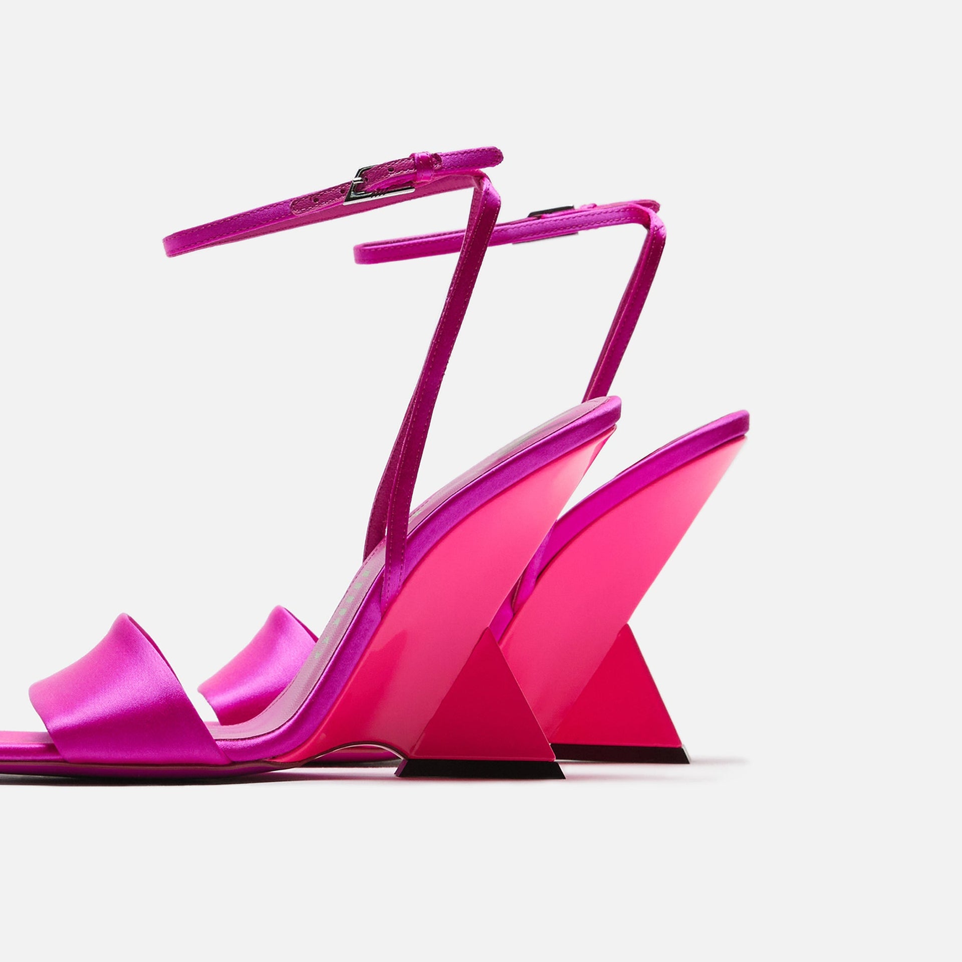 The Attico Cheope Sandal 105mm - Fuchsia / Fluo Fuchsia