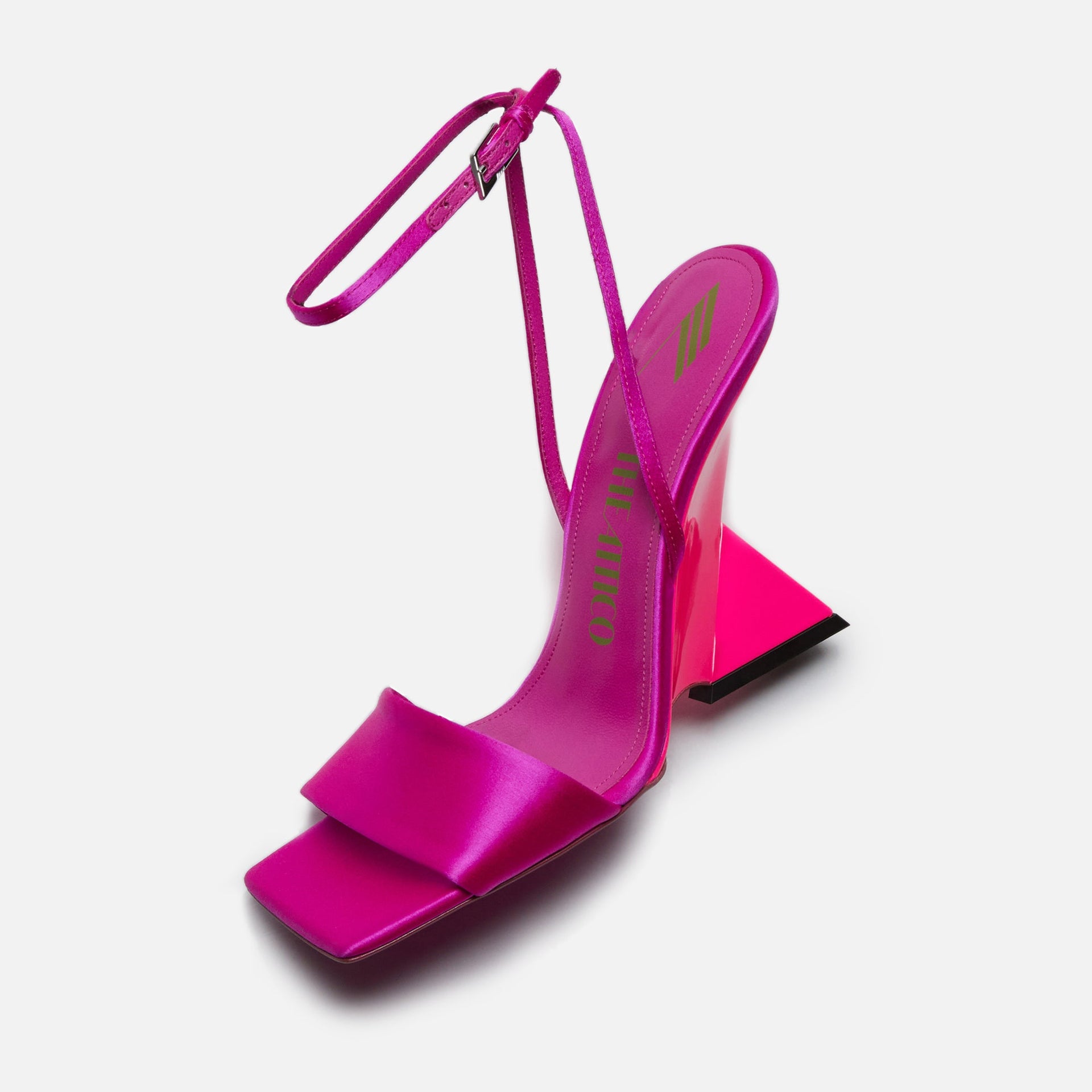 The Attico Cheope Sandal 105mm - Fuchsia / Fluo Fuchsia