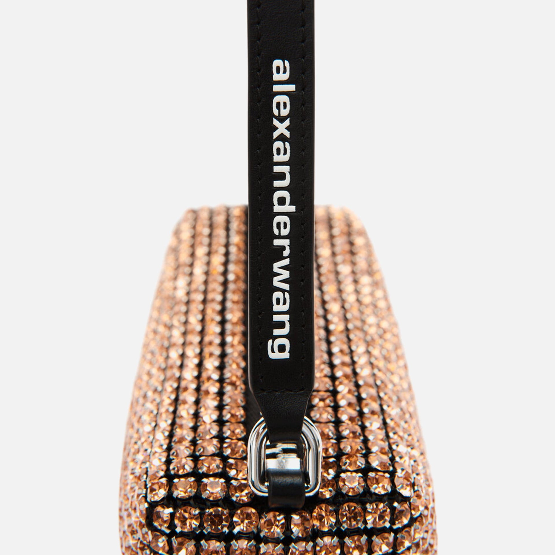 Alexander Wang Heiress Medium Pouch Bag - Faded Neon Orange