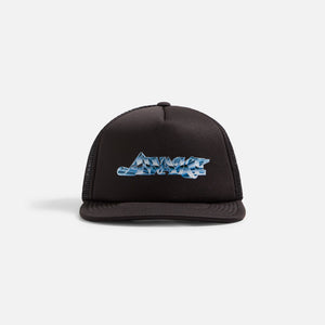 Awake Chrome Trucker Hat - Black