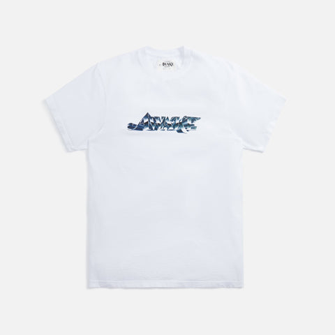 Awake Chrome Logo Tee - White