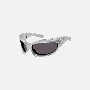 Balenciaga Extreme Frame - Metallic Silver / Smoke Lens