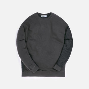 Ambush Mix Quilted Sweatshirt - Black