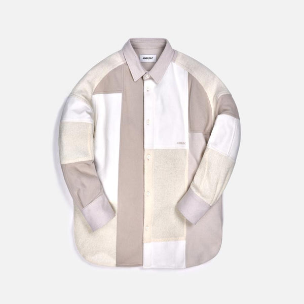 Ambush Patchwork Shirt - White / Multi – Kith Europe