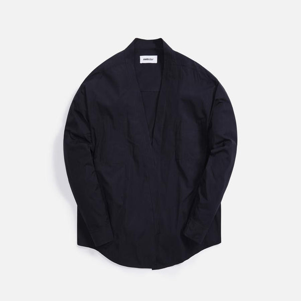 Ambush Cotton Kimono Shirt Jet - Black – Kith Europe