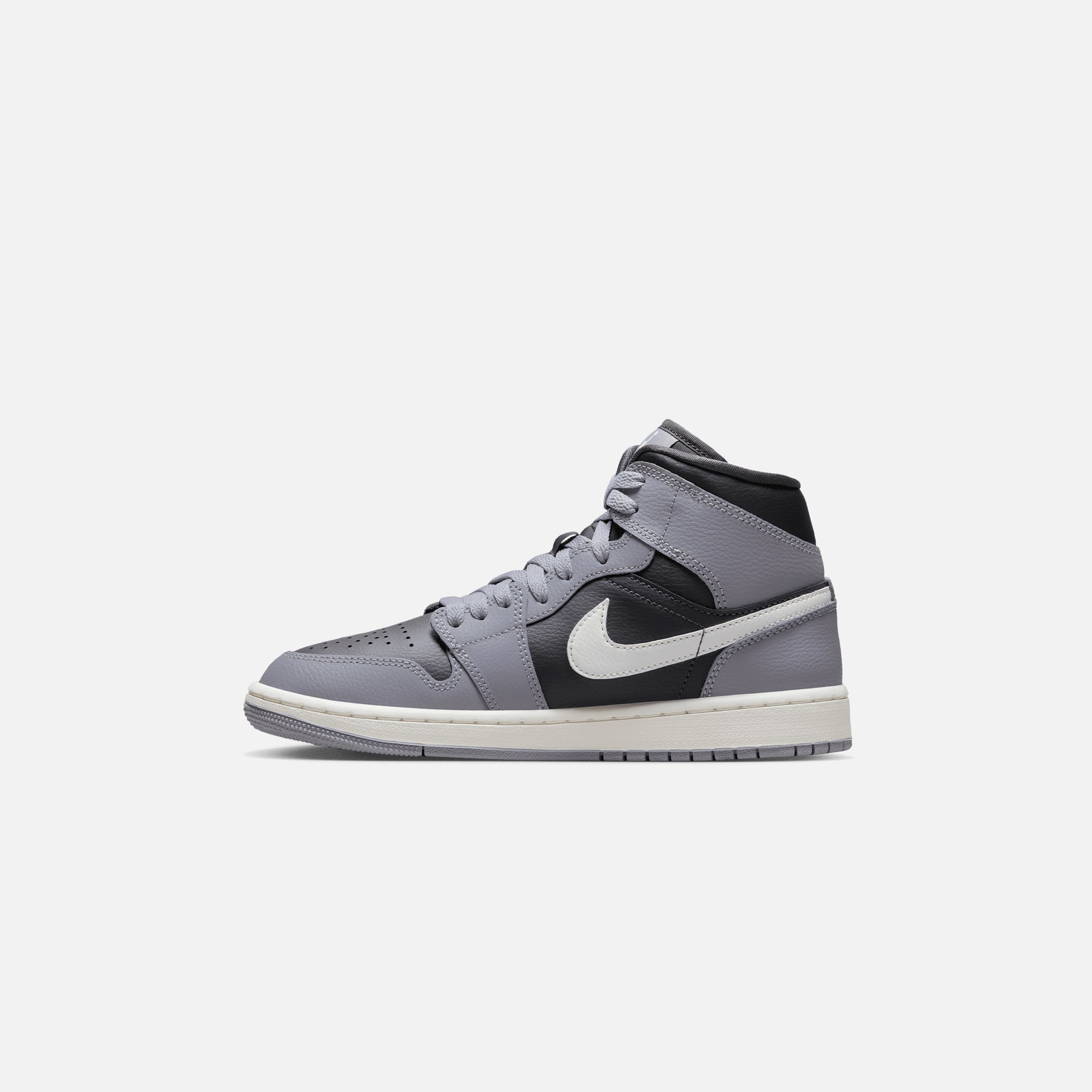 Jordan Wmns Air Jordan 1 Mid - Cement Grey / Sail / Anthracite