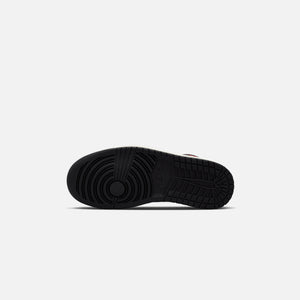 Nike WMNSmns Air Jordan 1 Mid - Black / Gym Red / Sail