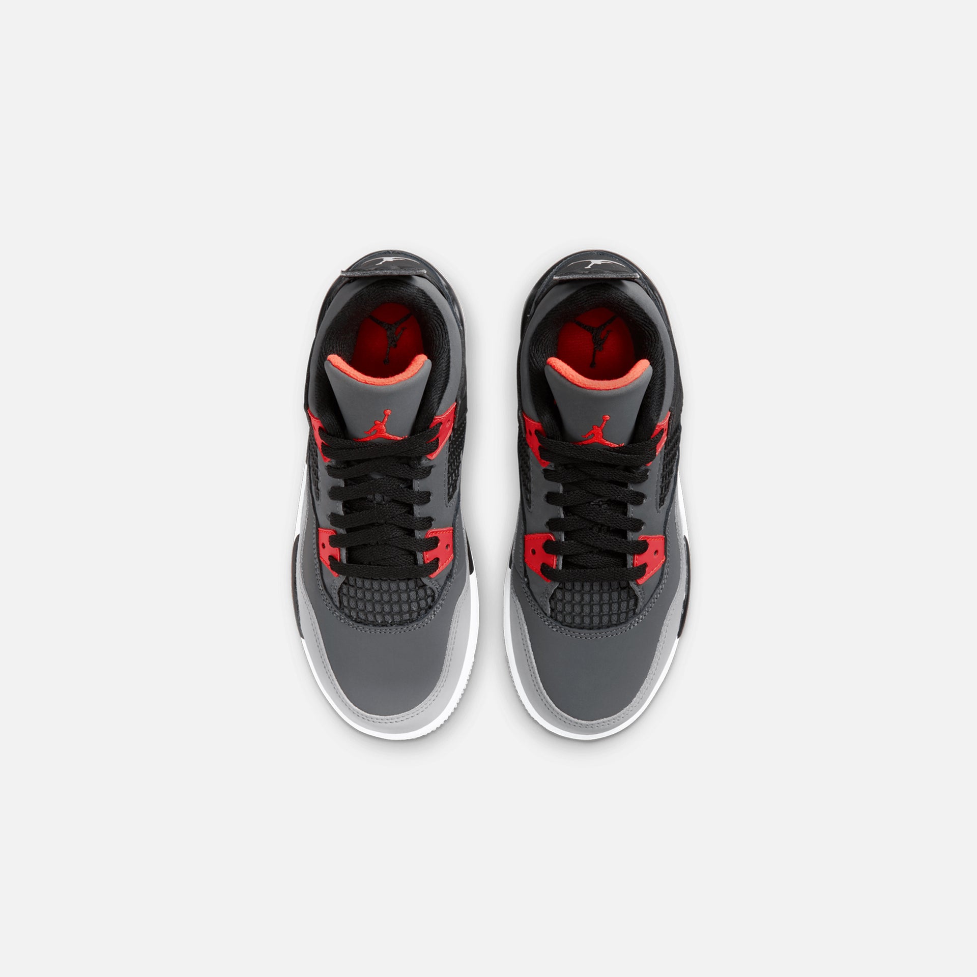 Jordan Air Jordan Pre-School 4 Retro - Dark Grey / Infrared / Black / Cement