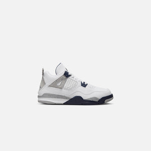 Nike PS Air Jordan 4 Retro - Midnight Navy / White / Cement