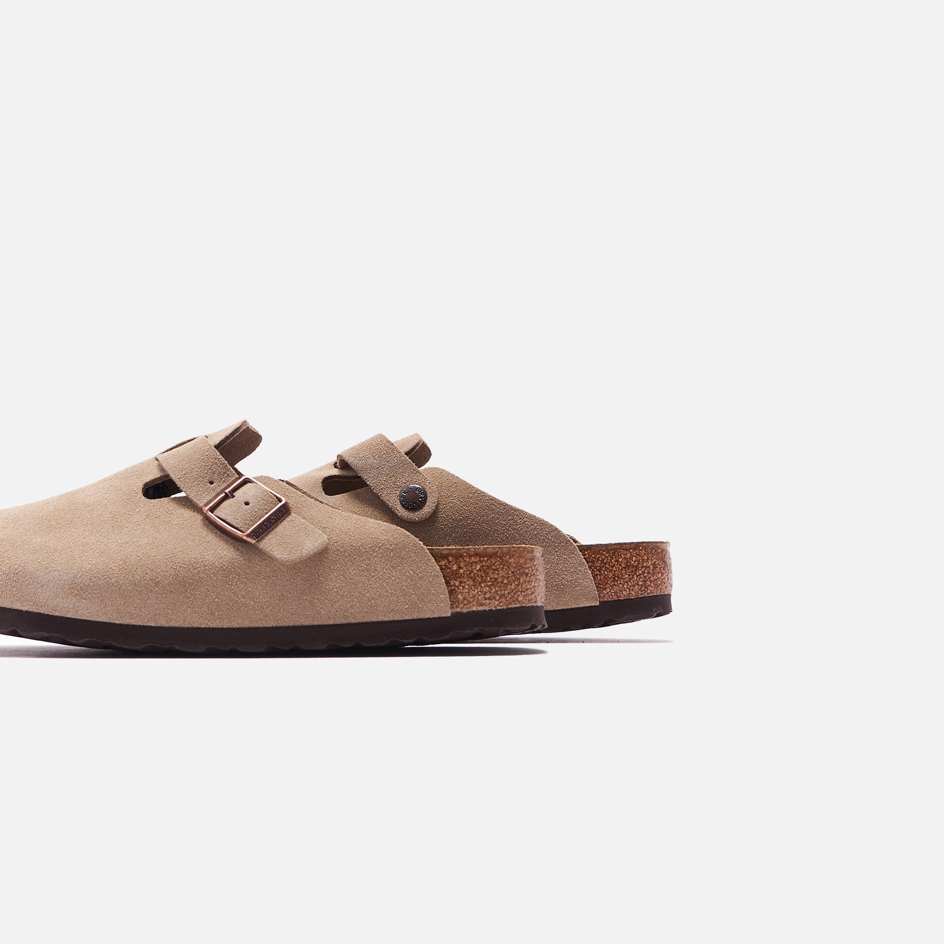 Birkenstock Boston Suede - Taupe