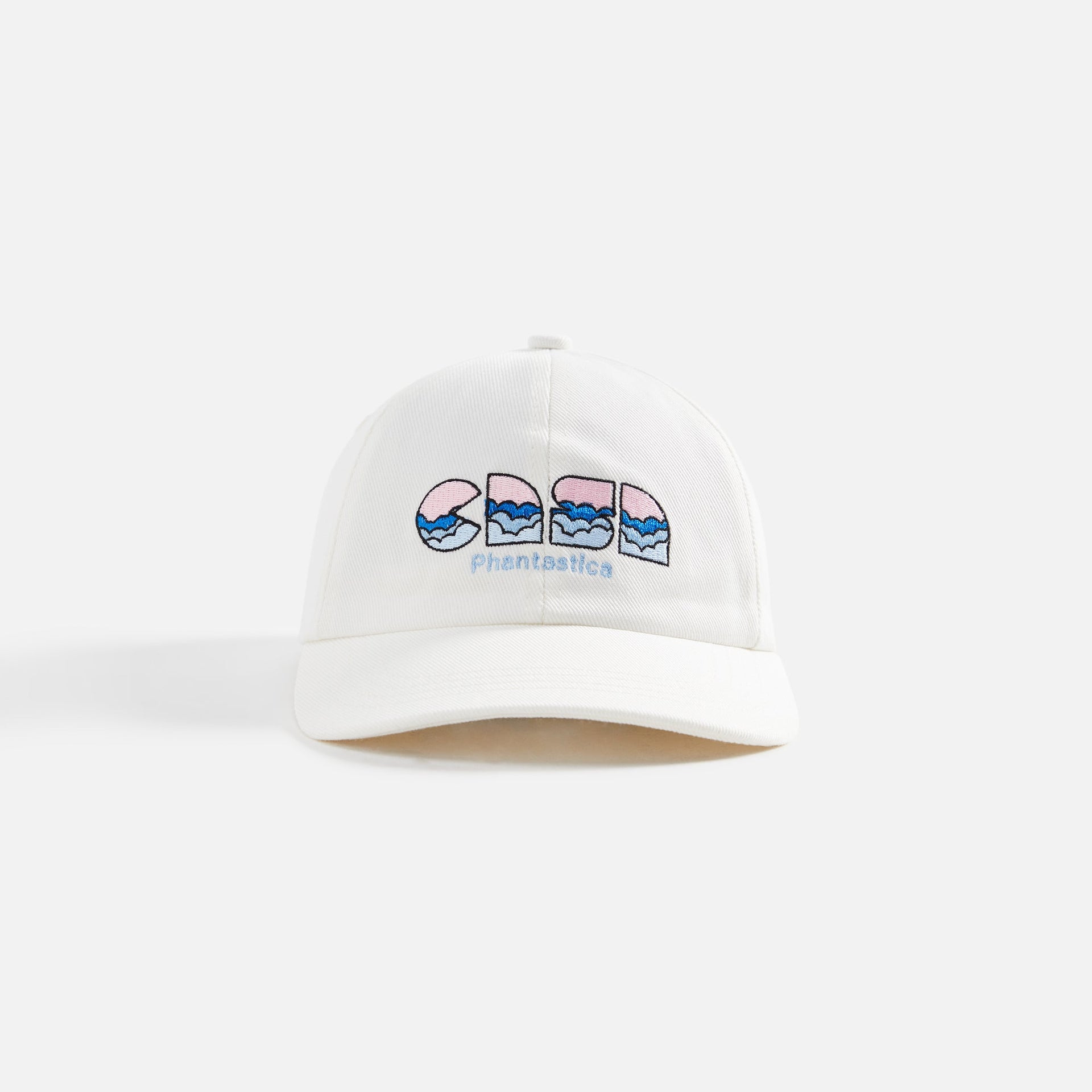 Casablanca Clouds Embroidered Cap - White