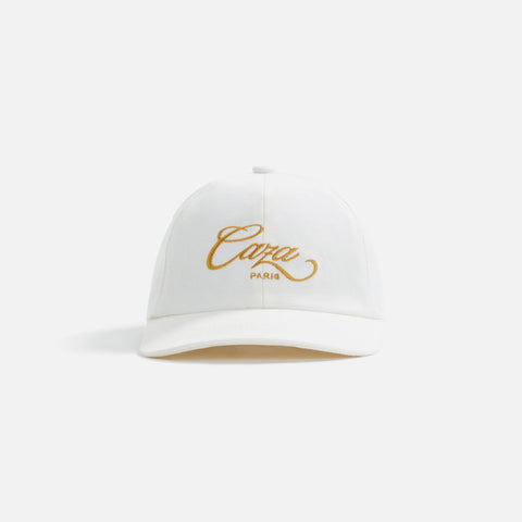 Casablanca Caza Embroidered Cap - White