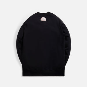 Casablanca Emblem De Cygne Embroidered Sweatshirt - Black