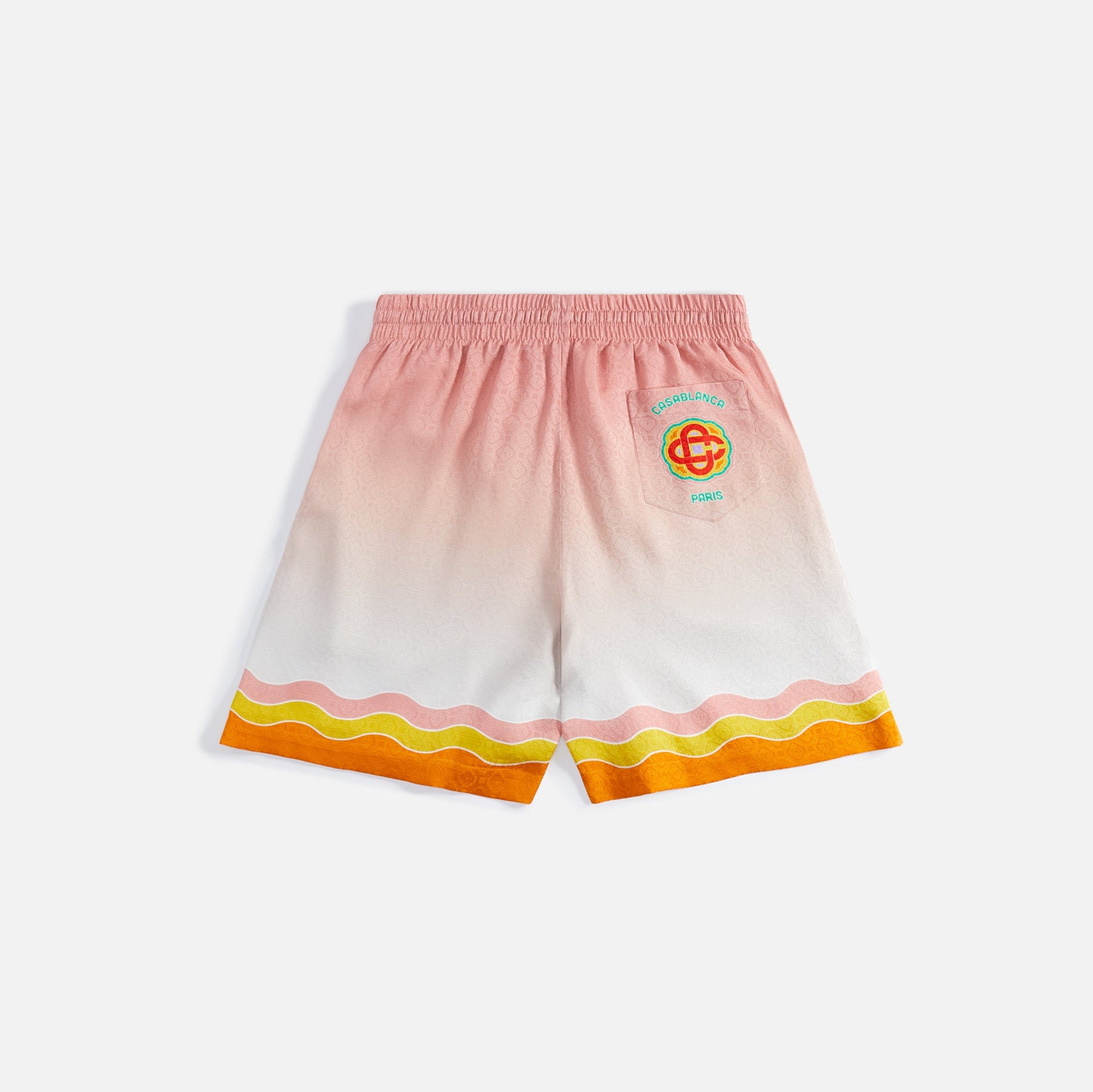 Casablanca Drawstrings Printed Short - Rainbow Monogram