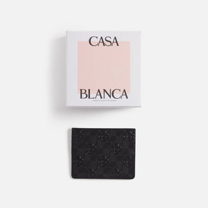Pink Embossed CC Card Holder  Casablanca Paris – Casablanca Paris