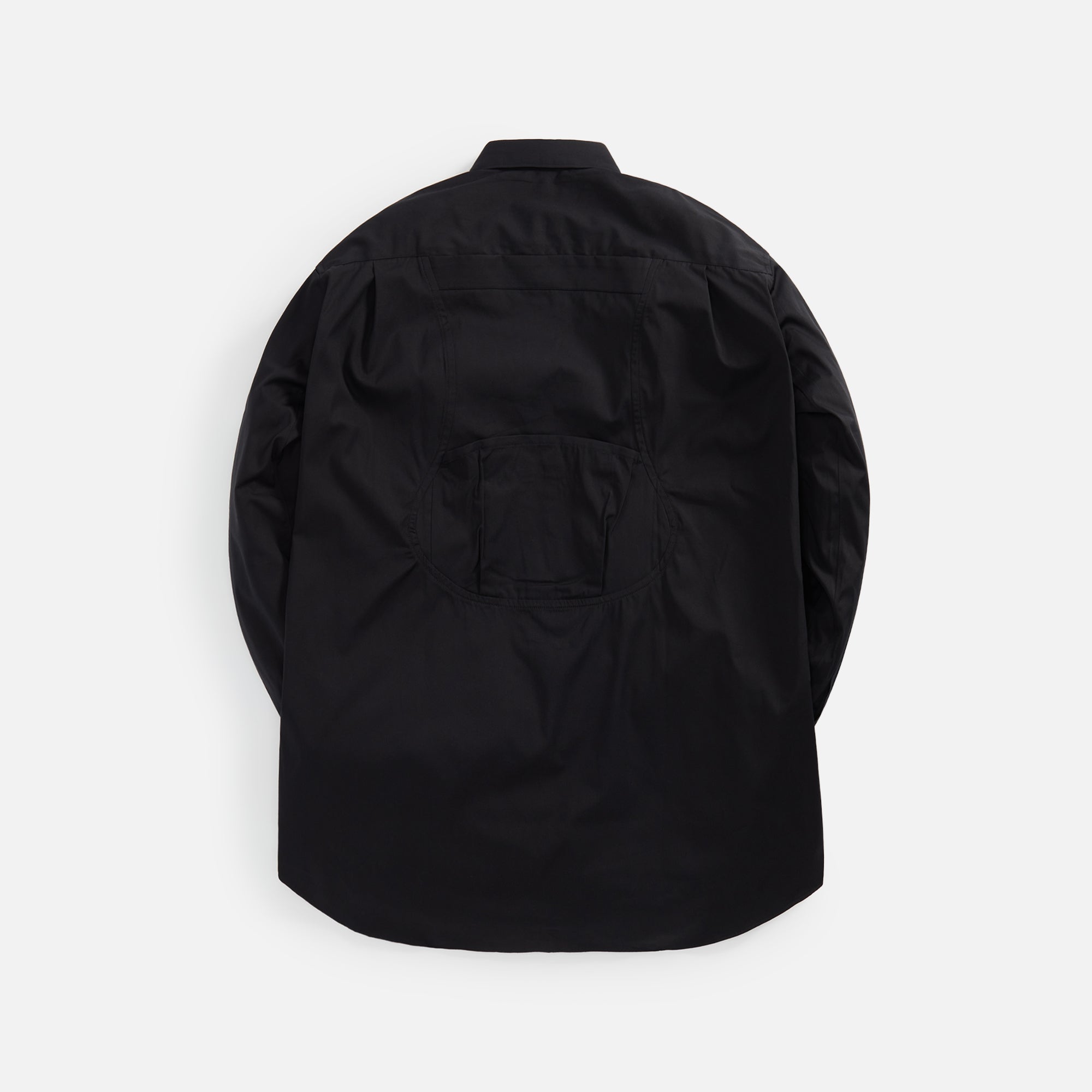 Comme des Garcons Cotton Poplin Zip Shirt - Black – Kith Europe